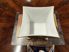 Caverswall porcelain vase & lid Thumbnail 4