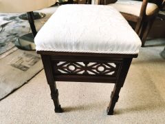 Edwardian piano stool Thumbnail 2