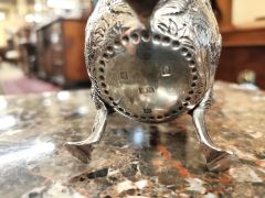 Irish silver cream jug Thumbnail 3