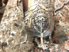 Irish silver cream jug Thumbnail 6