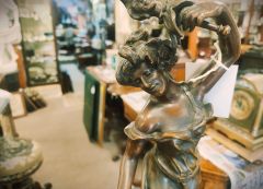19th century spelter figure Thumbnail 2