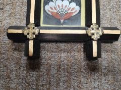 Victorian framed silkwork Thumbnail 3