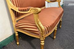 Giltwood settee Thumbnail 2