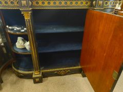 Victorian ebony credenza with ormolu mounts Thumbnail 3