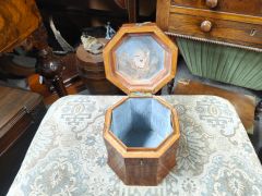Walnut tea caddy Thumbnail 2