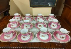 Set of 12 coffee cups and saucers Thumbnail 2