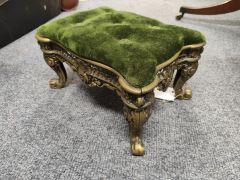 Victorian brass foot stool  Thumbnail 3