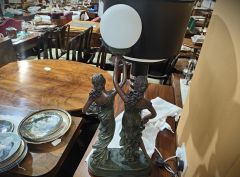 Modern lamp with circular / bowl shade  Thumbnail 4