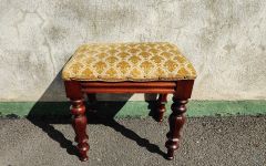Victorian mahogany stool Thumbnail 4