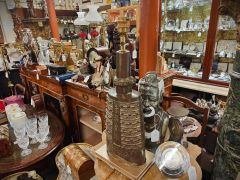Chinese bronze lamp Thumbnail 3