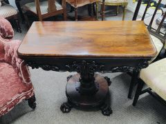 Victorian rosewood tea table Thumbnail 3