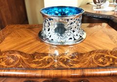 Irish silver dish ring with liner  Thumbnail 3