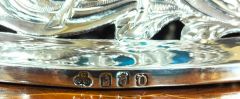 Irish silver dish ring with liner  Thumbnail 3