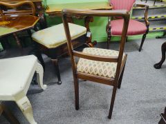 Three mahogany chairs Thumbnail 4