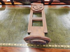 1930s carved wooden bookslide Thumbnail 3