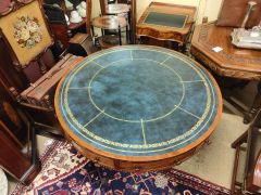 William Iv mahogany drum table Thumbnail 2