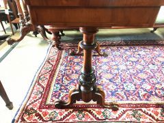 Victorian burr-walnut card table Thumbnail 6