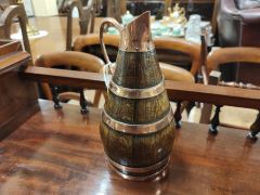 Oak & copper jug Thumbnail 3