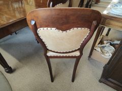 19th century mahogany three leaf dining table & twelve chairs Thumbnail 6