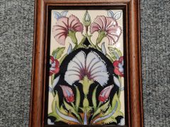 Framed moorcroft plaque Thumbnail 2