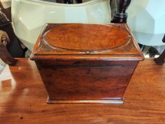 Victorian walnut decanter box Thumbnail 4