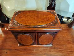 Victorian walnut decanter box Thumbnail 6