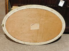 Gilt framed oval mirror Thumbnail 4
