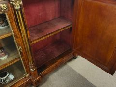 Victorian burr-walnut credenza with inlay Thumbnail 3