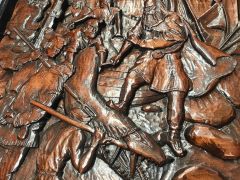 Carved wooden panel Thumbnail 2