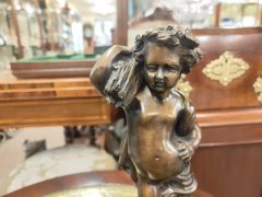 Pair of bronze figures Thumbnail 3