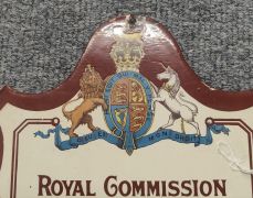 Enamel sigh ,london 1906 Thumbnail 2