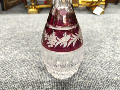 Bohemian glass de-canter Thumbnail 2