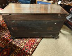 Georgian oak chest Thumbnail 6