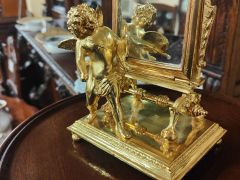 Gilt metal mirror Thumbnail 2