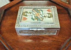 Silver cribbage box Thumbnail 3