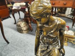 French 19th century bronze sculpture 