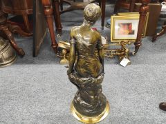 French 19th century bronze sculpture 