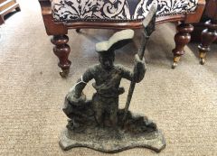 Victorian cast iron door stop Thumbnail 3