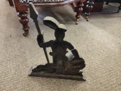 Victorian cast iron door stop Thumbnail 4