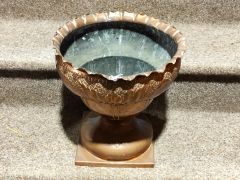 Art nouveau copper planter Thumbnail 2