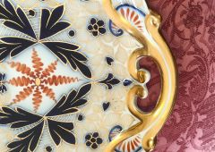 Victorian porcelain tray Thumbnail 3