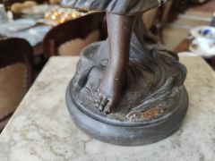 19th century spelter figure Thumbnail 4