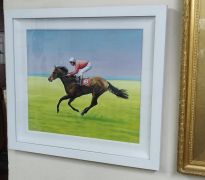 Framed oil painting by irish artist Leo Casement Thumbnail 2