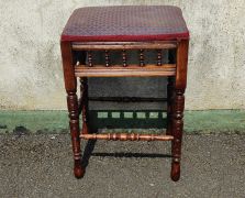Mahogany stool Thumbnail 3