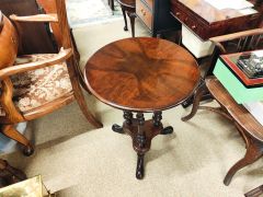 Victorian burr walnut table Thumbnail 3