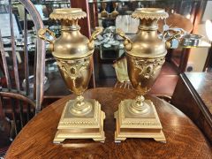 Victorian brass urns Thumbnail 1