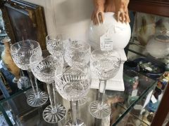 Set of six tyrone hock glasses Thumbnail 3