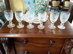 Set of six waterford glasses Thumbnail 3