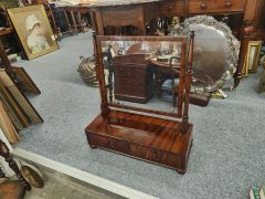 19th century mahogany dressing mirror Thumbnail 2