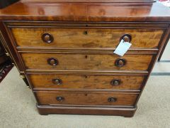 Victorian mahogany chest wot - not Thumbnail 4